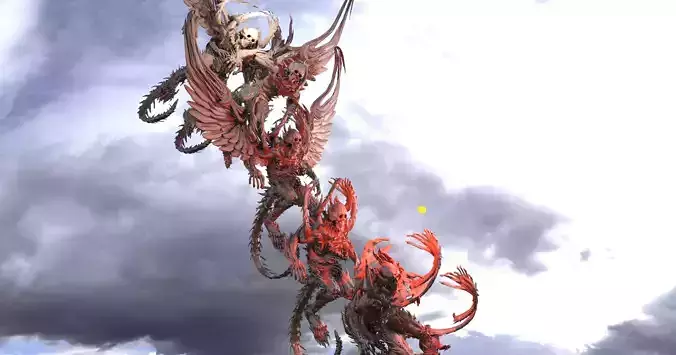 Demon acolyte Arch demon legion  3D model