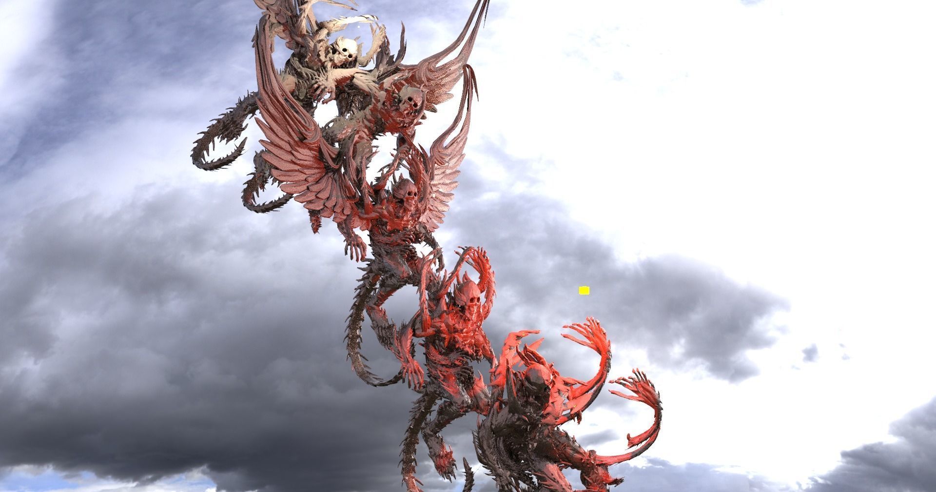 Demon acolyte Arch demon legion  3D model_1