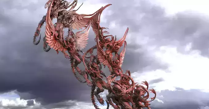 Scull Dante Demon acolyte army 