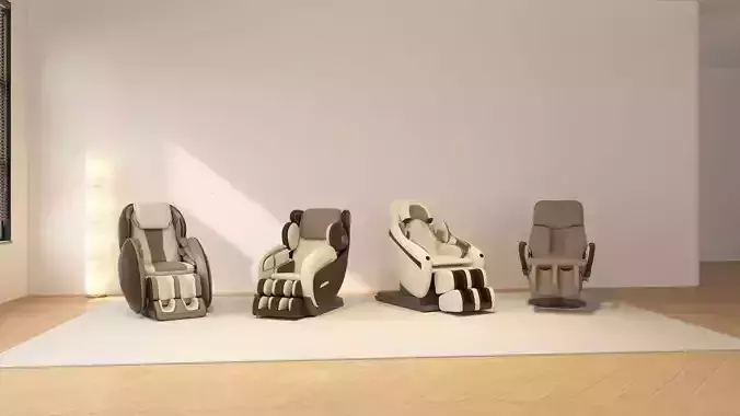 Massage chair  Number 1 -001 -3D model
