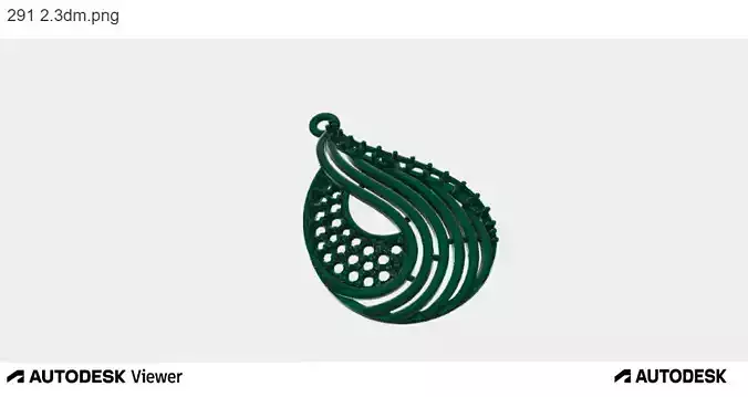 Woman Pendant with Diamonds