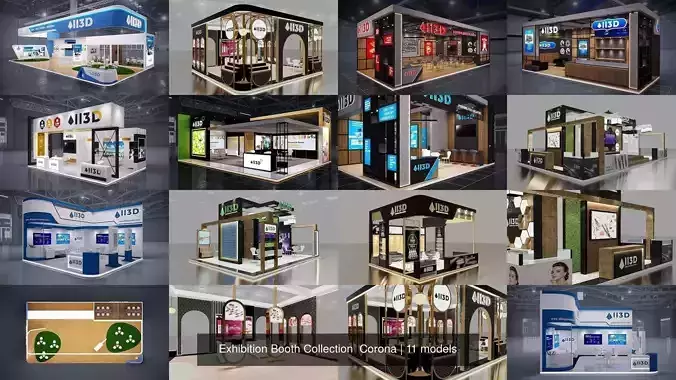 Exhibition Booth Collection  Corona 