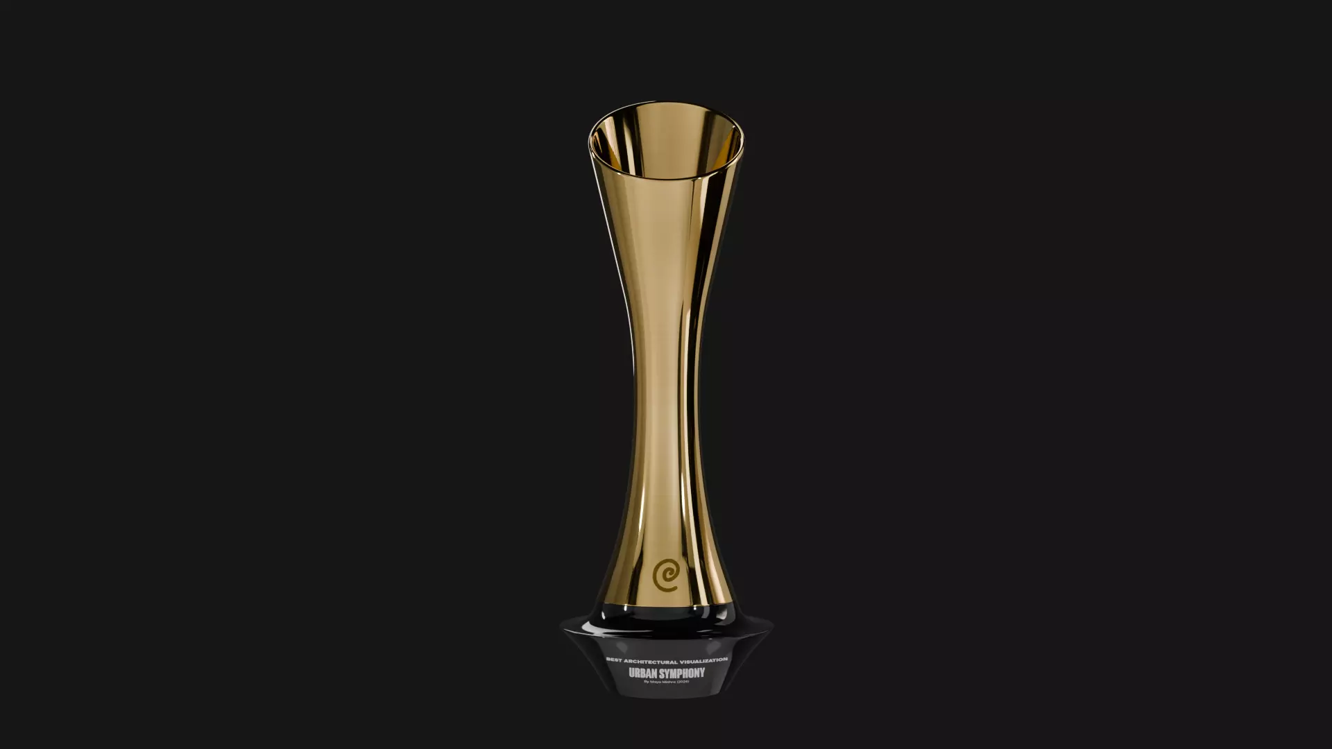 Gold Trophy Award - Best Architectural Visualization Free 3D model
