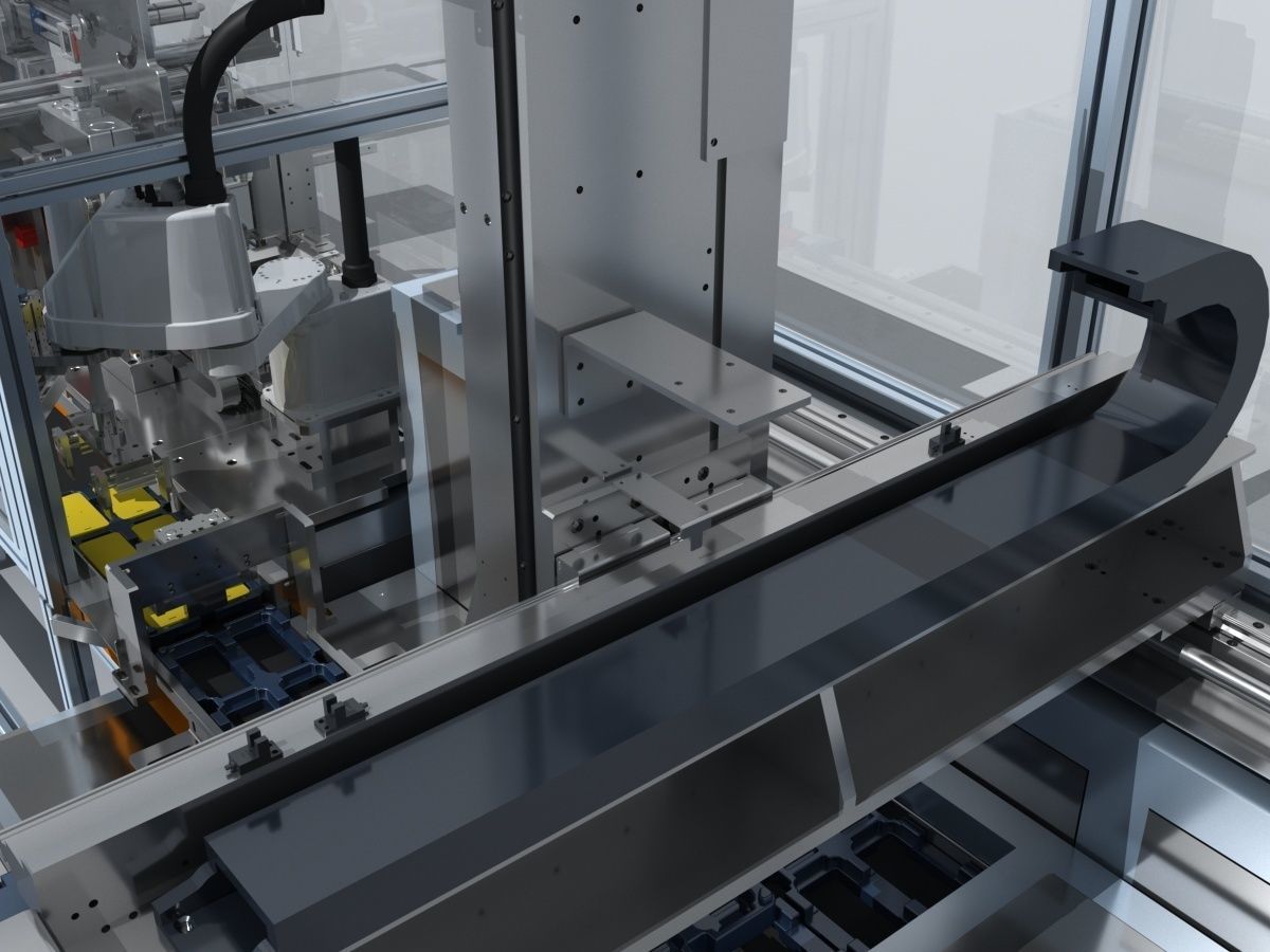 Industrial Equipment 14 - Fully Automatic Application Line 3D model_6