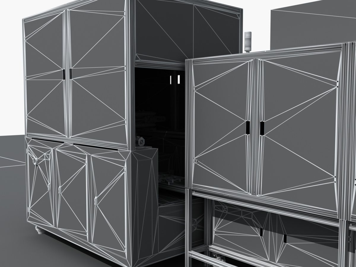 Industrial Equipment 14 - Fully Automatic Application Line 3D model_19