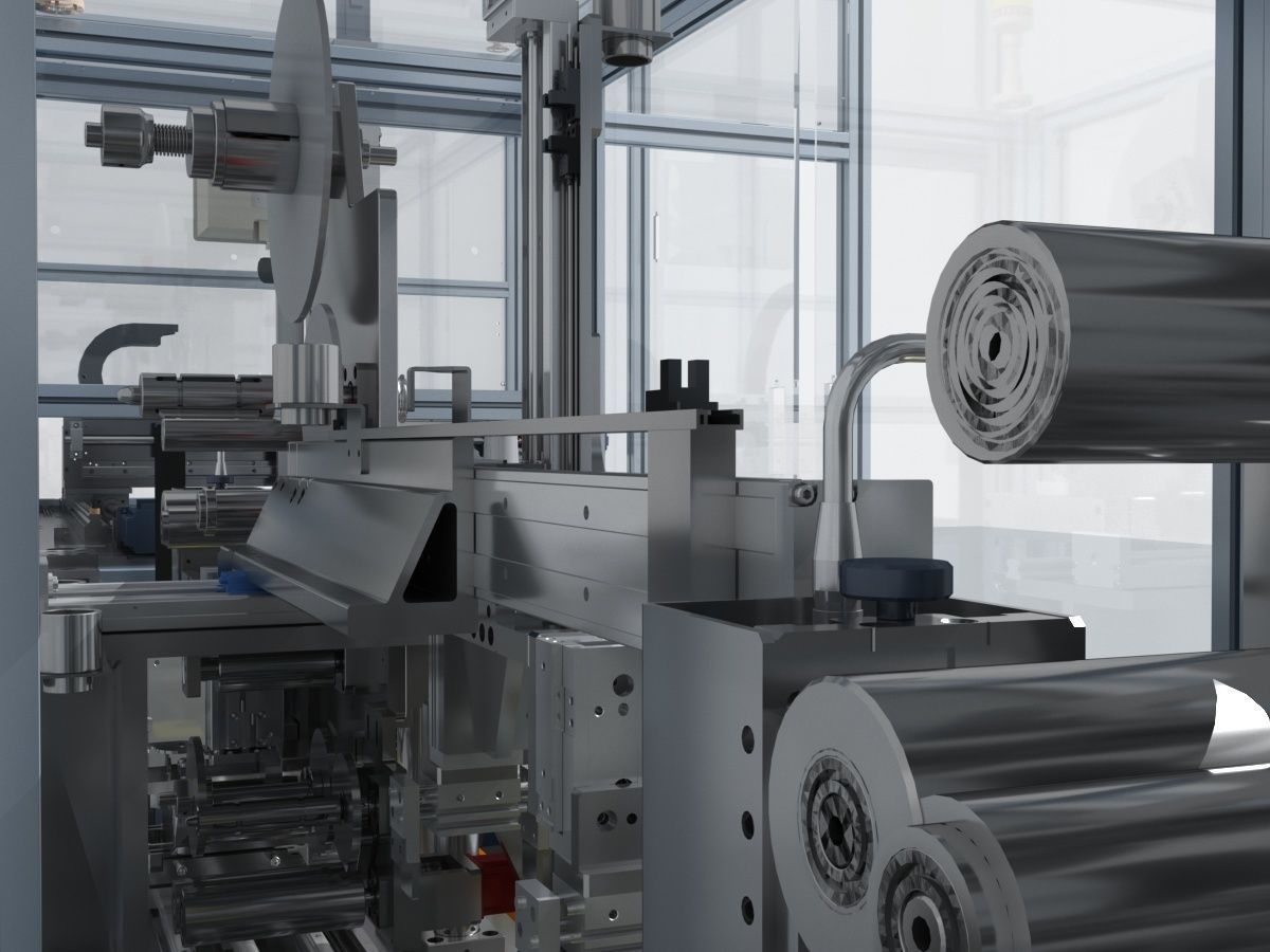 Industrial Equipment 14 - Fully Automatic Application Line 3D model_10