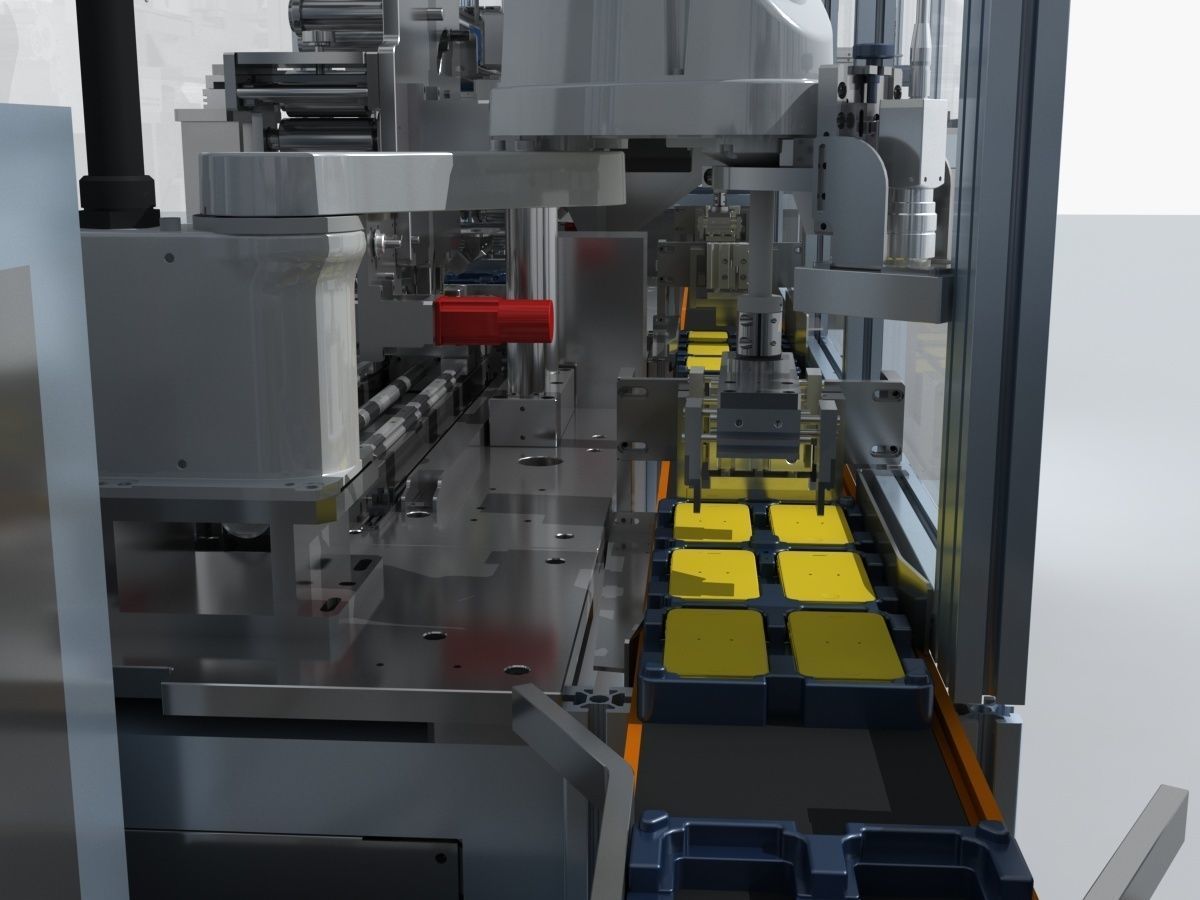 Industrial Equipment 14 - Fully Automatic Application Line 3D model_8