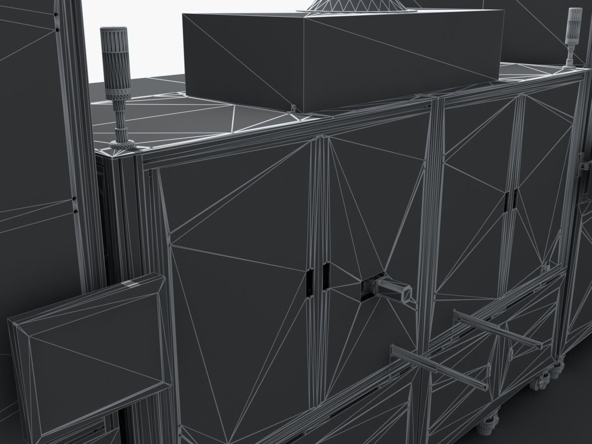 Industrial Equipment 14 - Fully Automatic Application Line 3D model_16