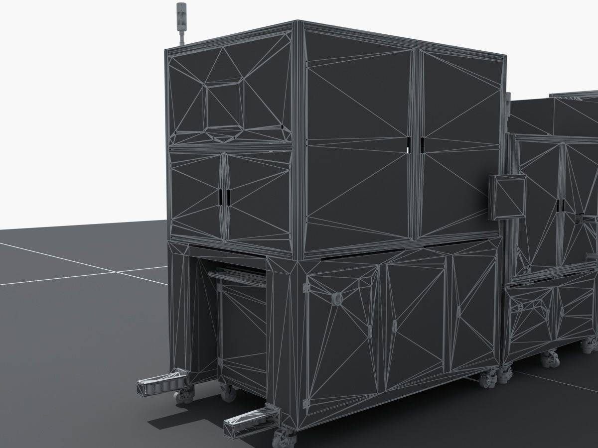 Industrial Equipment 14 - Fully Automatic Application Line 3D model_17