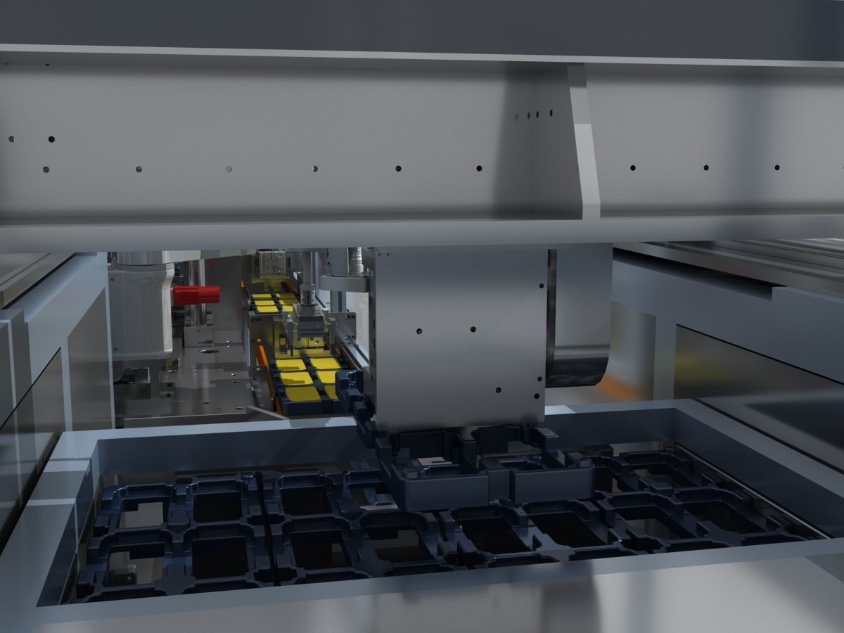 Industrial Equipment 14 - Fully Automatic Application Line 3D model_7