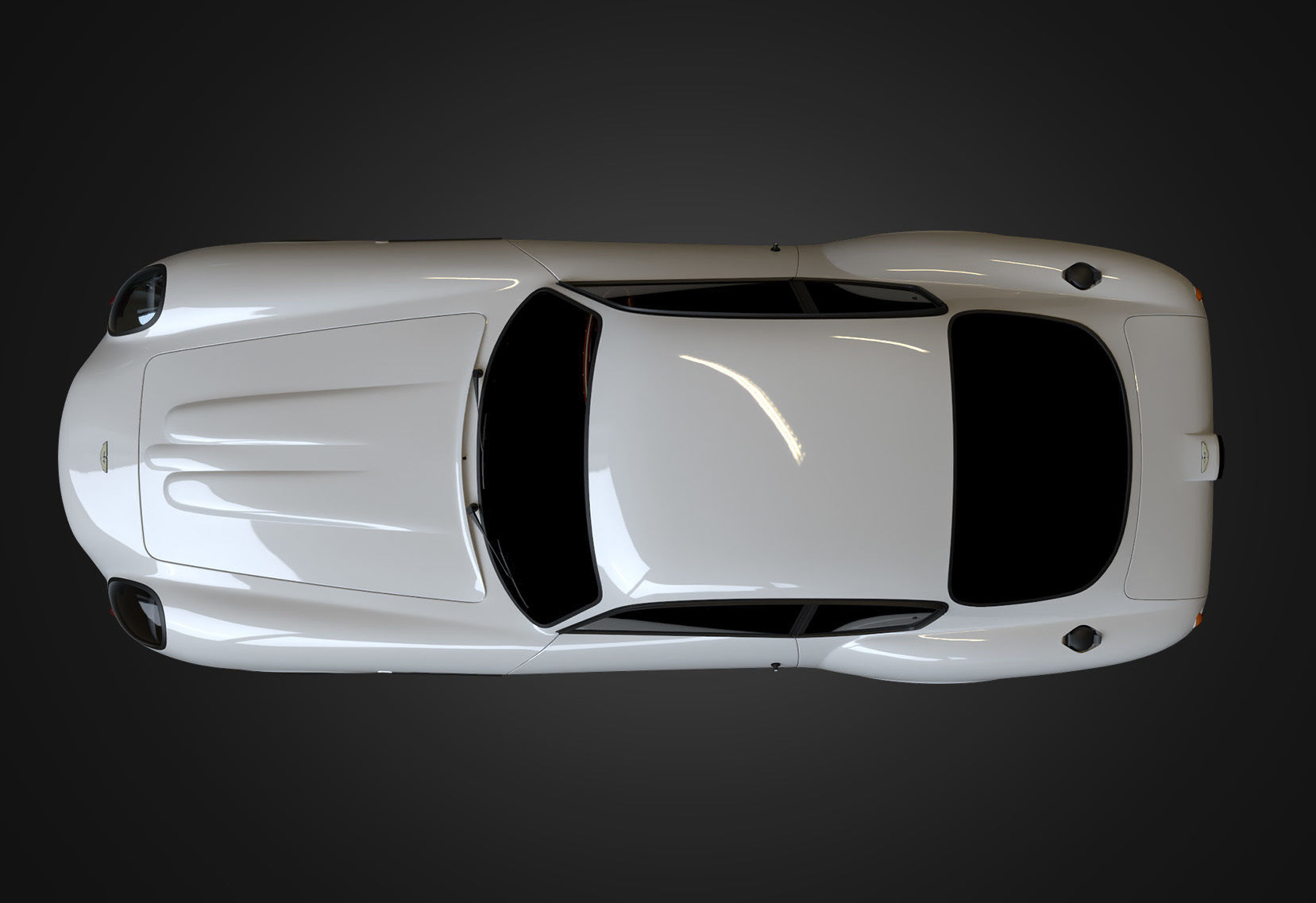 Aston Martin DB4 GT 1960 Low-poly 3D model_8