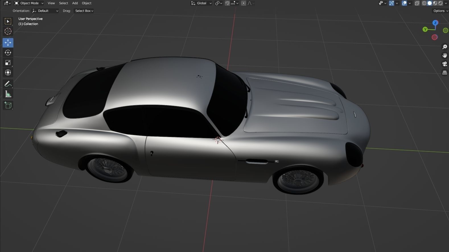 Aston Martin DB4 GT 1960 Low-poly 3D model_22