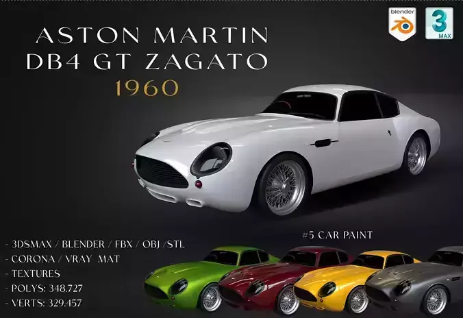 Aston Martin DB4 GT 1960