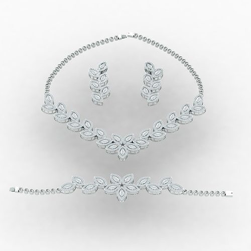  jewelry set 3D print model