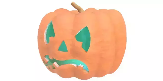 Pumpkin 09 3D model