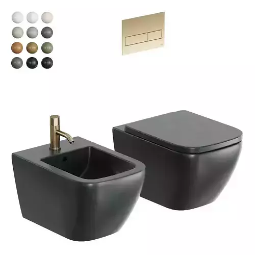 Hatria Bianca Wall-Hung WC 3D model