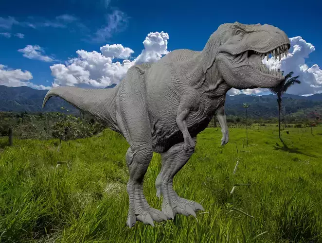 TREX ATC Paleo Art 3D model