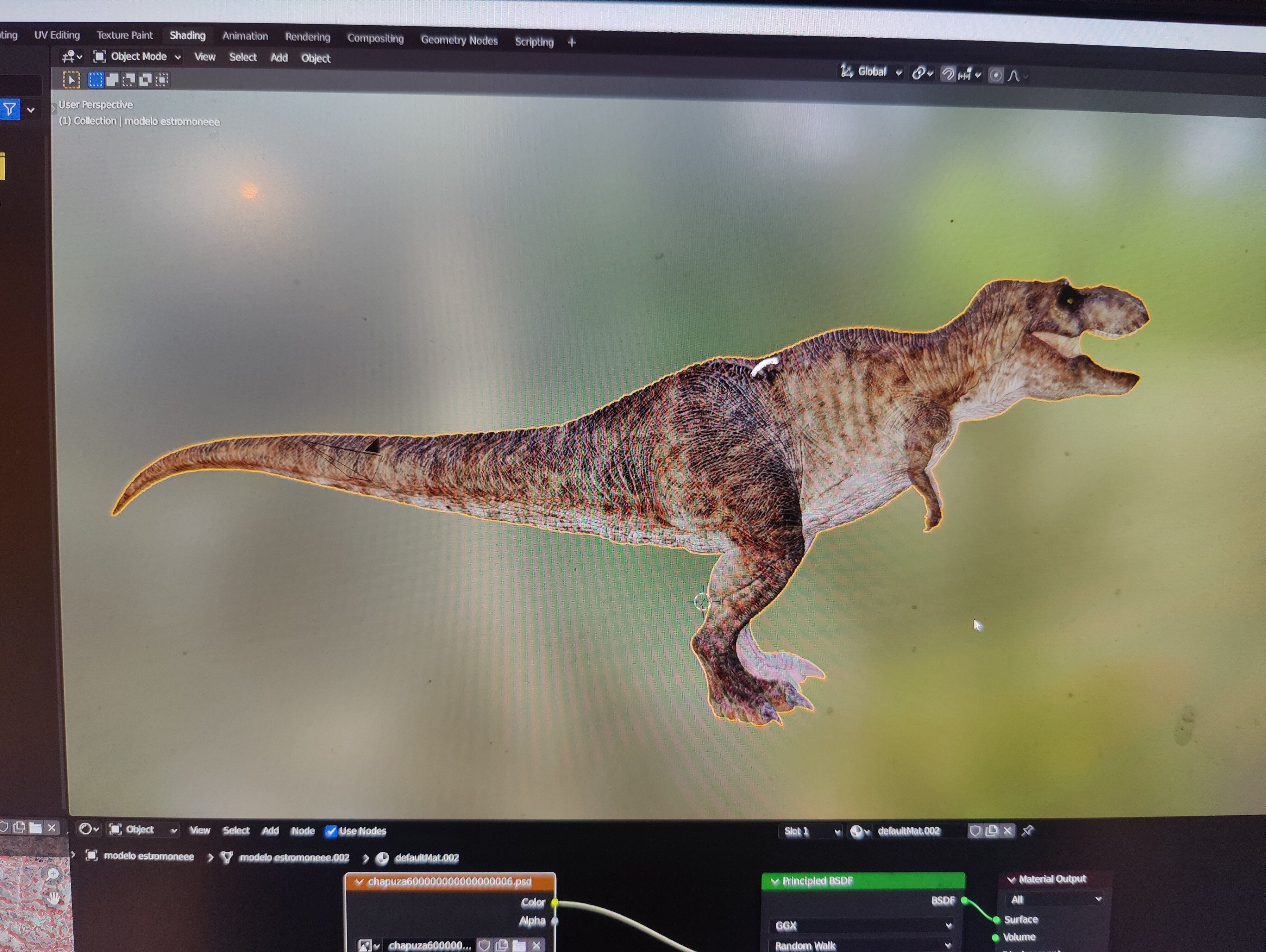 TREX ATC Paleo Art 3D model_8