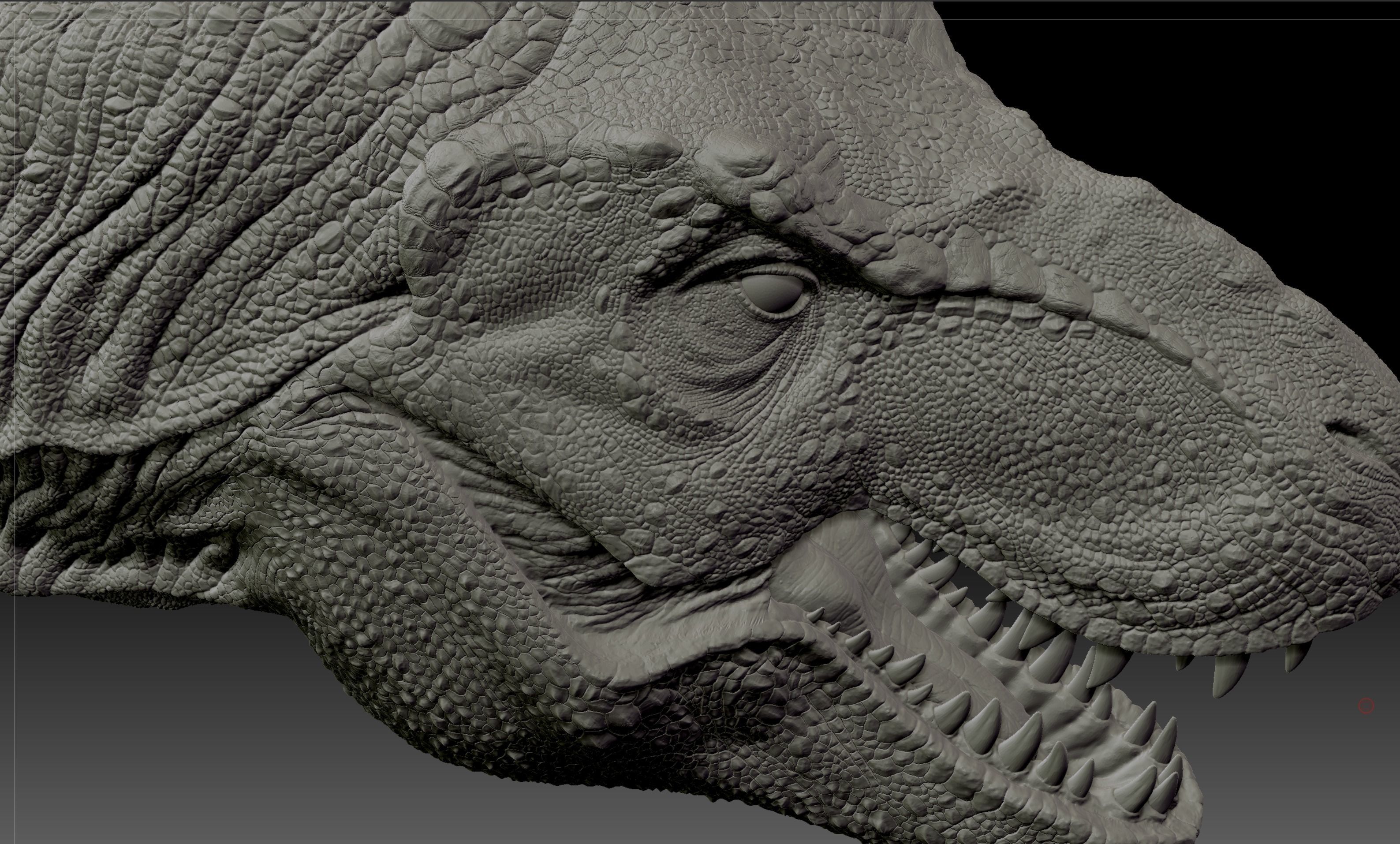 TREX ATC Paleo Art 3D model_2