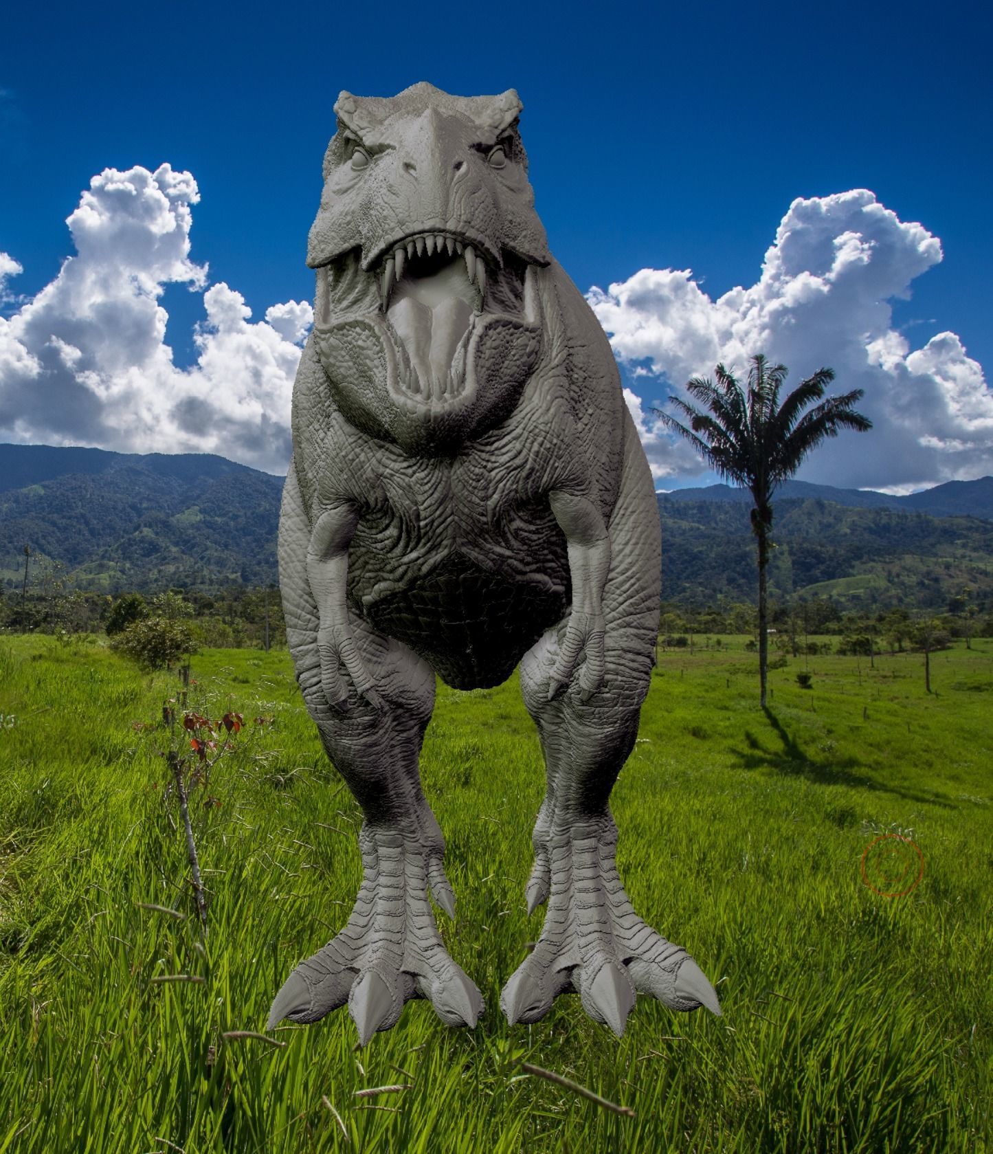 TREX ATC Paleo Art 3D model_1