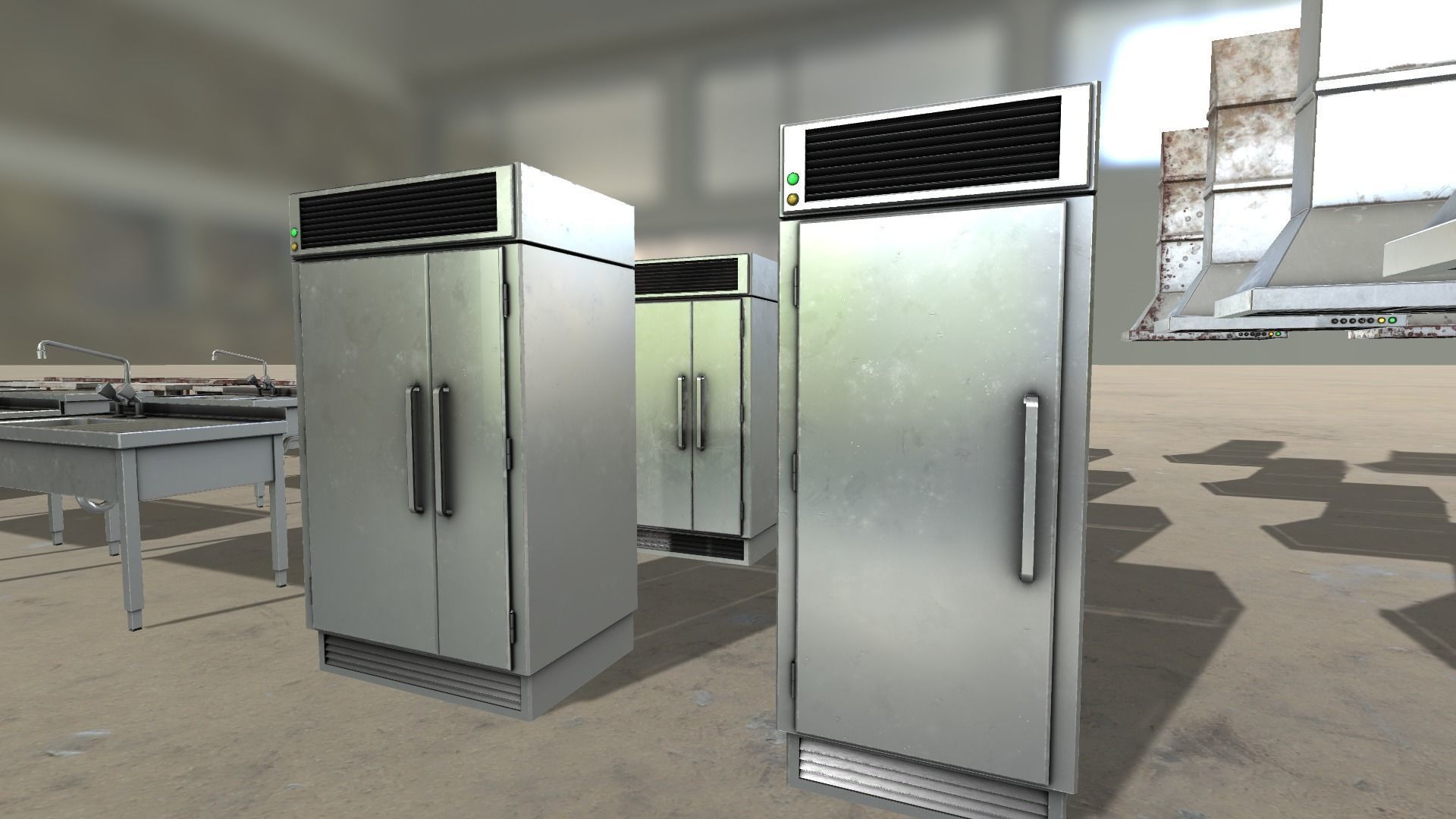 Gastronomic Kitchen Props Collection HQ - PBR Low-poly 3D model_6