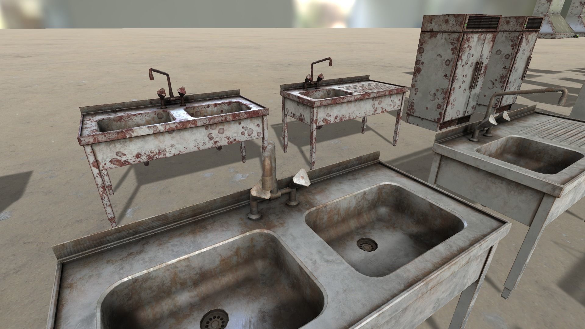 Gastronomic Kitchen Props Collection HQ - PBR Low-poly 3D model_5