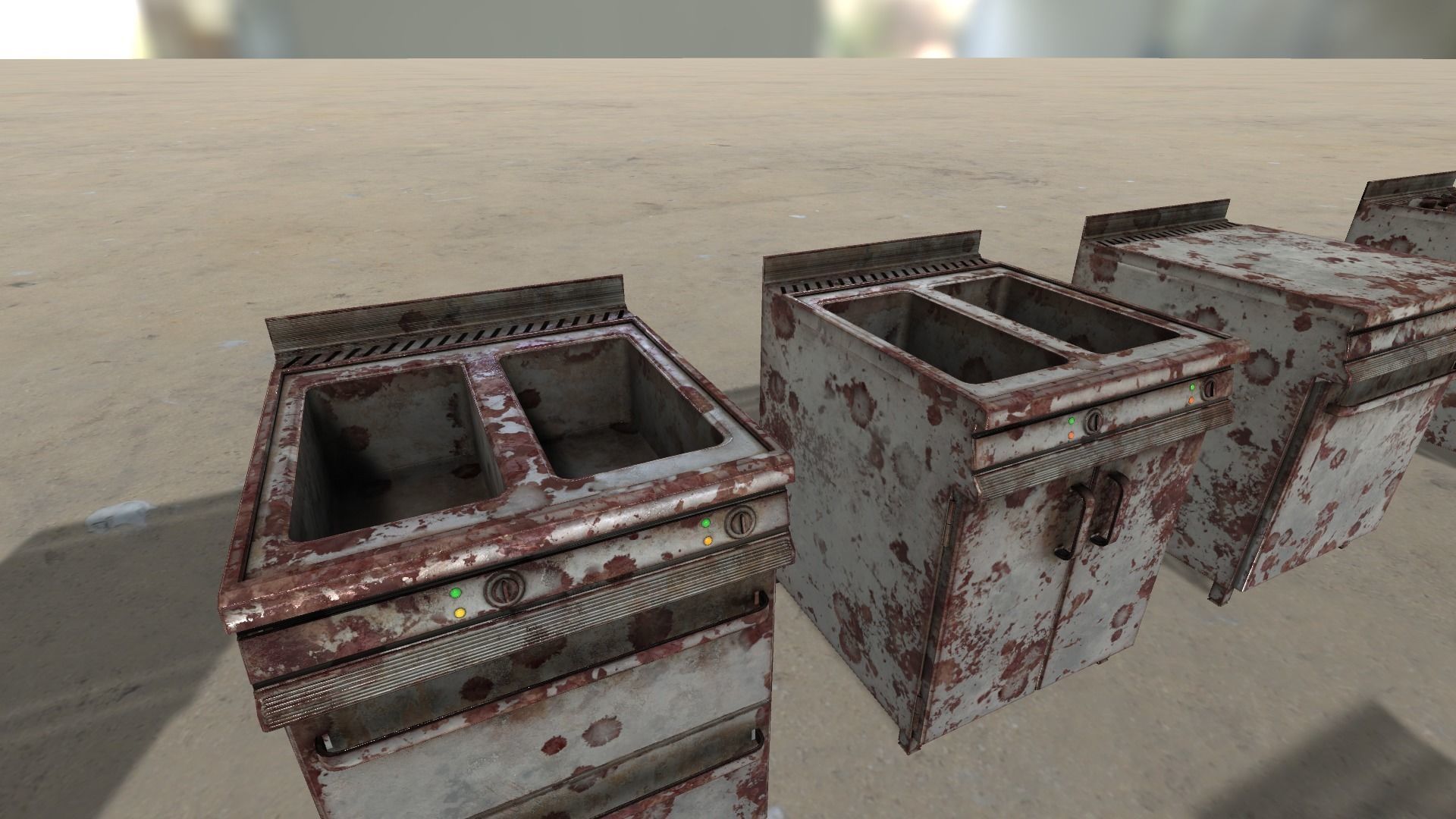 Gastronomic Kitchen Props Collection HQ - PBR Low-poly 3D model_14