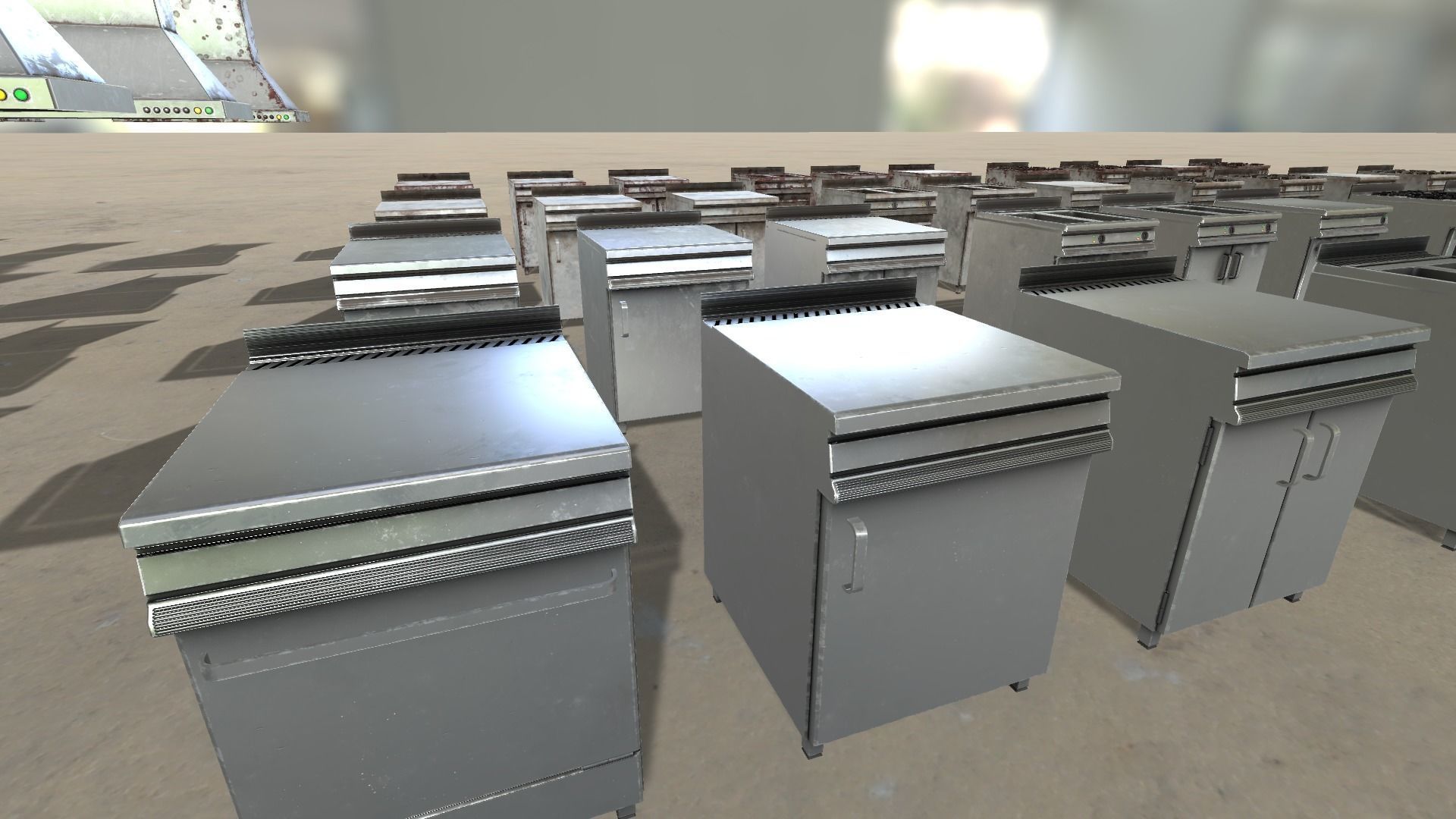 Gastronomic Kitchen Props Collection HQ - PBR Low-poly 3D model_10