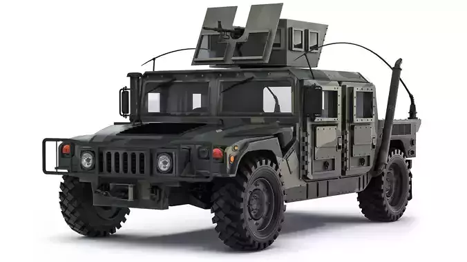 HMMWV M1165A1 2015 3D model