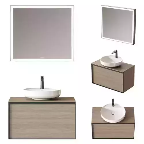 Duravit Vitrium Vanity Unit Set 1