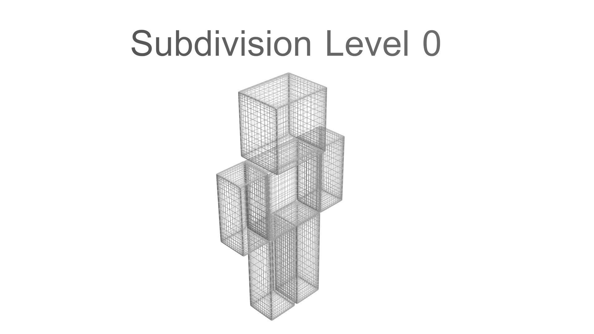 Walking Minecraft Steve 3D model_38