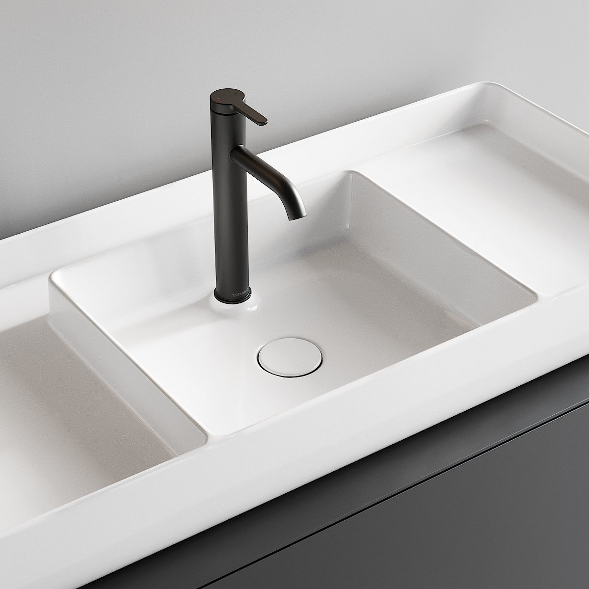 Duravit Bento Stark Vanity Unit Set 1 3D model_2