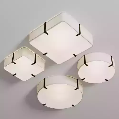 Elba Square - Elba Round ceiling light
