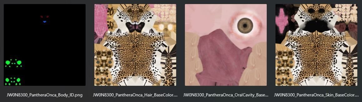 Jaguar-Panthera Onca- Animated   VFX Grace 3D model_21