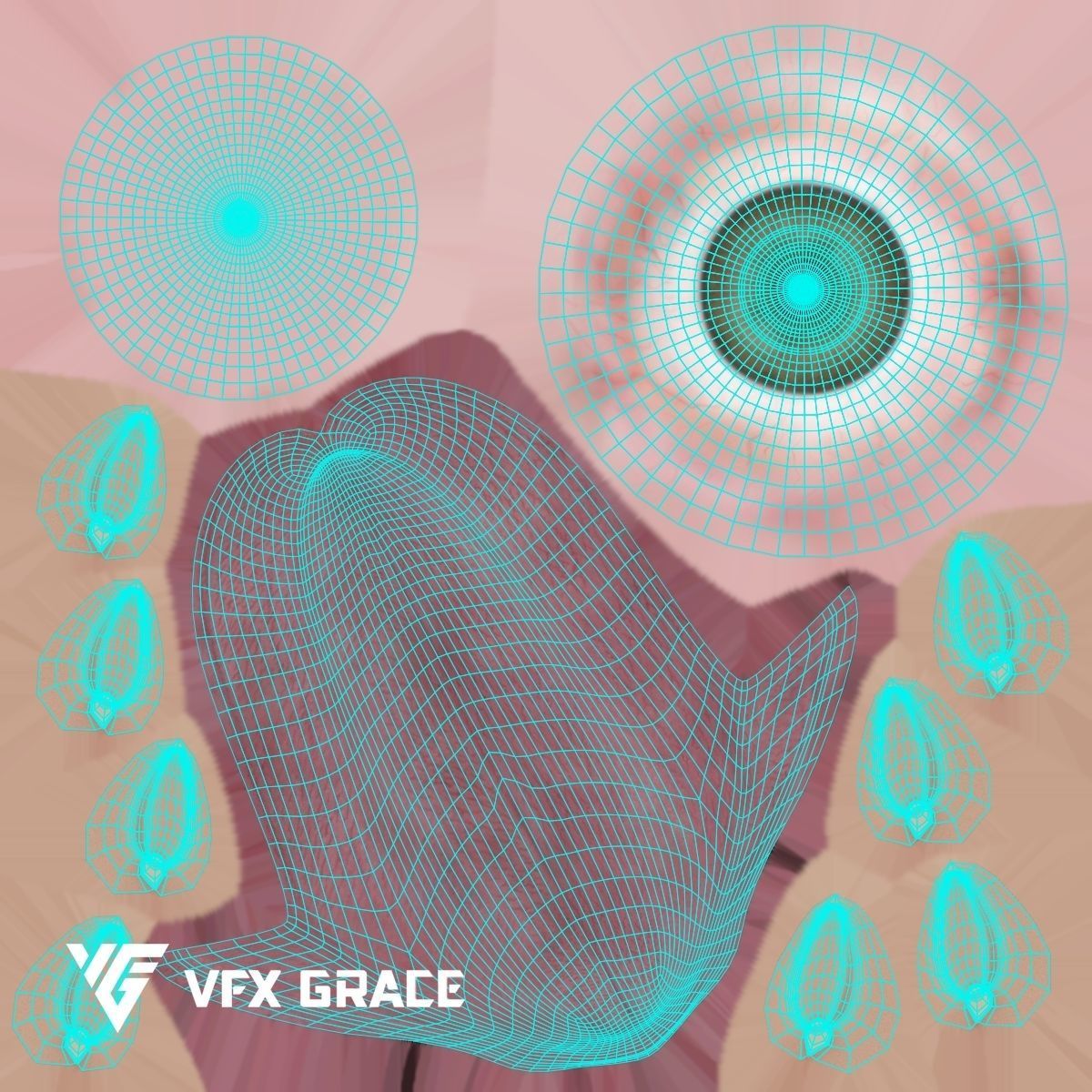 Jaguar-Panthera Onca- Animated   VFX Grace 3D model_20