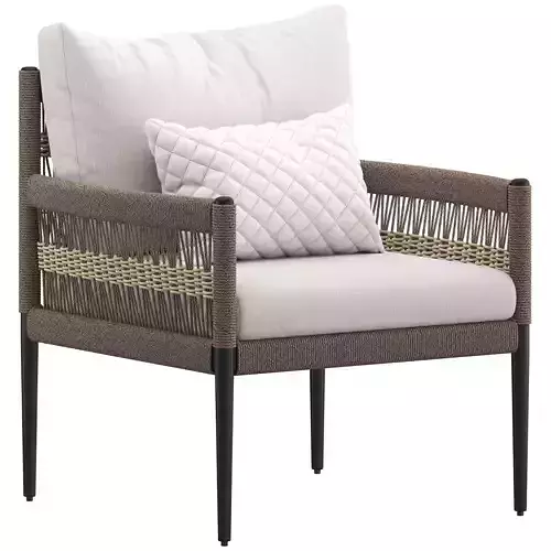 Coco Republic Ellisse Outdoor Occasional Chair