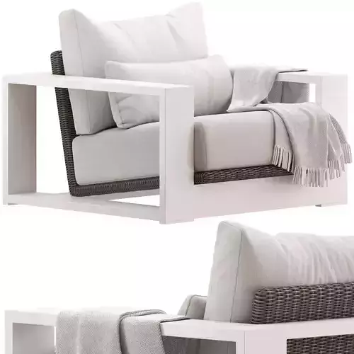 Coco Republic Cuba Outdoor Lounge Chair