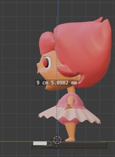 Hestia chibi Destripando la Historia Ripping History 3D print model_4