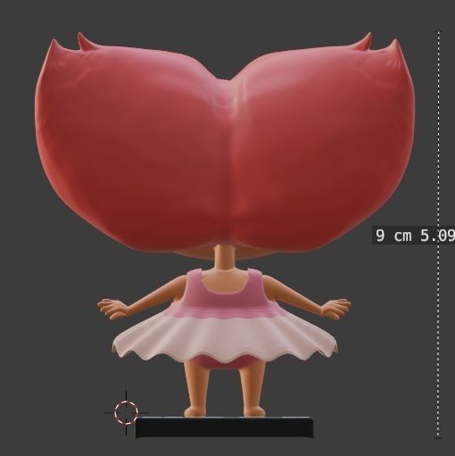 Hestia chibi Destripando la Historia Ripping History 3D print model_6