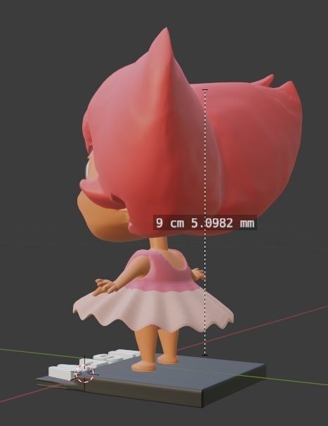 Hestia chibi Destripando la Historia Ripping History 3D print model_5