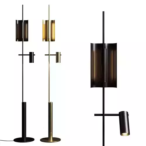 Typography Floor Lamp by Rakumba