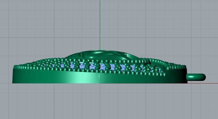 bismillah pendant 3D print model_8