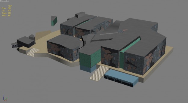Melbourne Federation Square 3d Model Cgtrader Melbourne Federation Square 3d Model Cgtrader