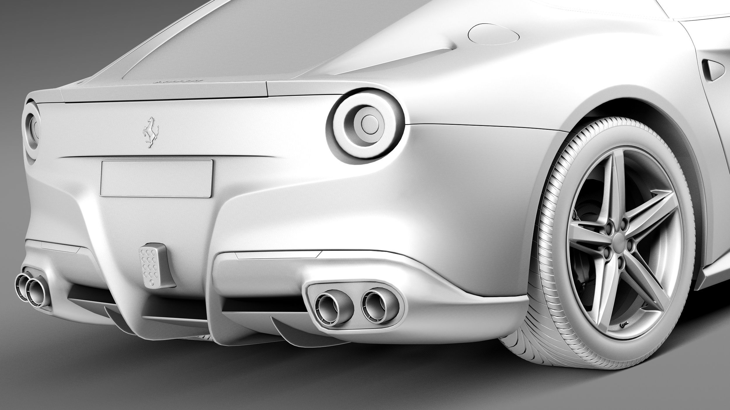 Ferrari F12 Berlinetta 2013 3D model_11