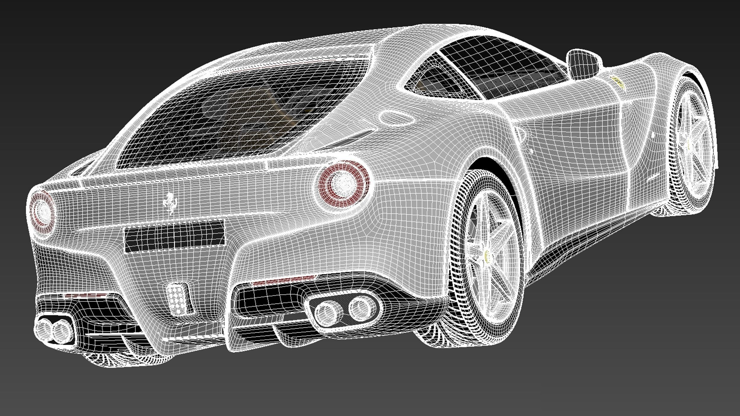 Ferrari F12 Berlinetta 2013 3D model_18