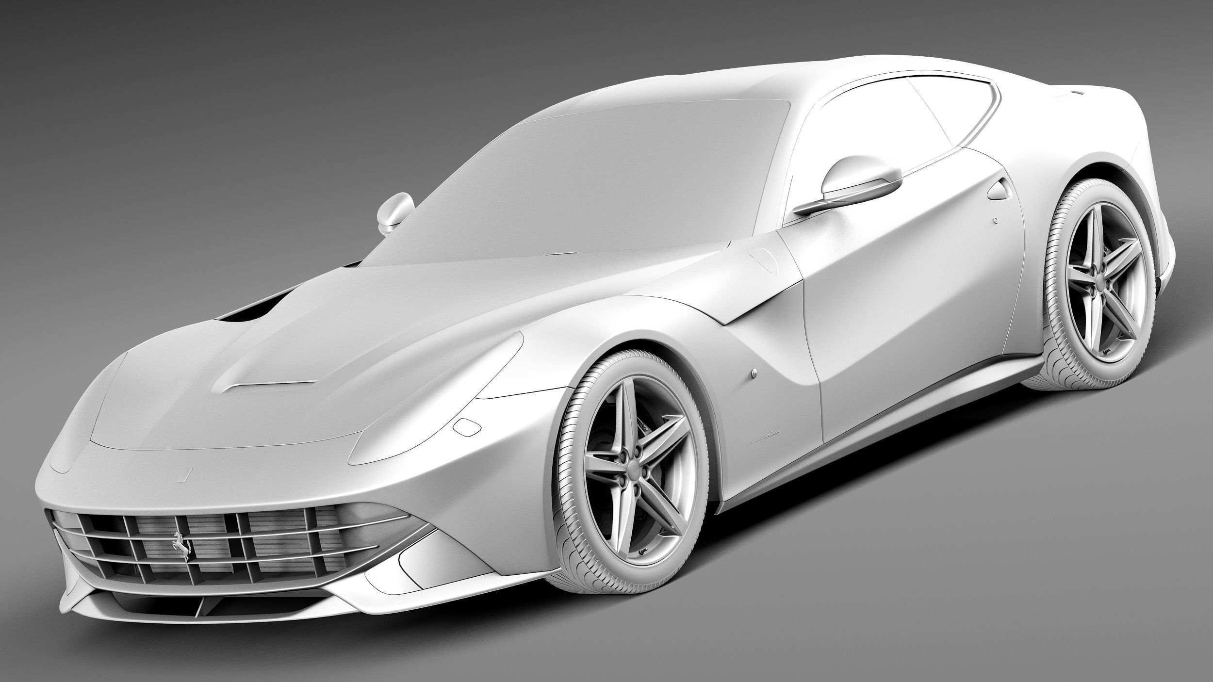 Ferrari F12 Berlinetta 2013 3D model_8