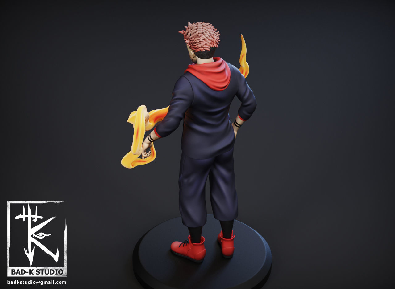 Itadori Yuji - Sukuna Jujutsu Kaisen 3D print model_9