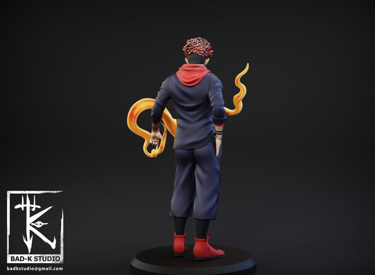 Itadori Yuji - Sukuna Jujutsu Kaisen 3D print model_8