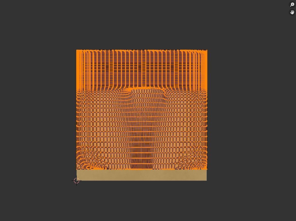 Indian Dinner Set of Steel  Low-poly 3D model_6