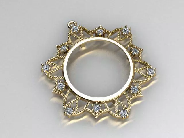 frame jewelry 3D print model_0